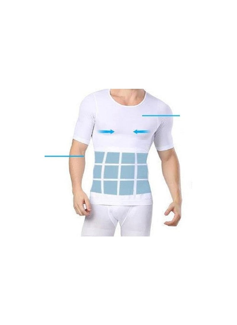 Generic - Ionic Sculpting Undershirt New Mens Shapewear Gynecomastia Compression Shirts - Image 1