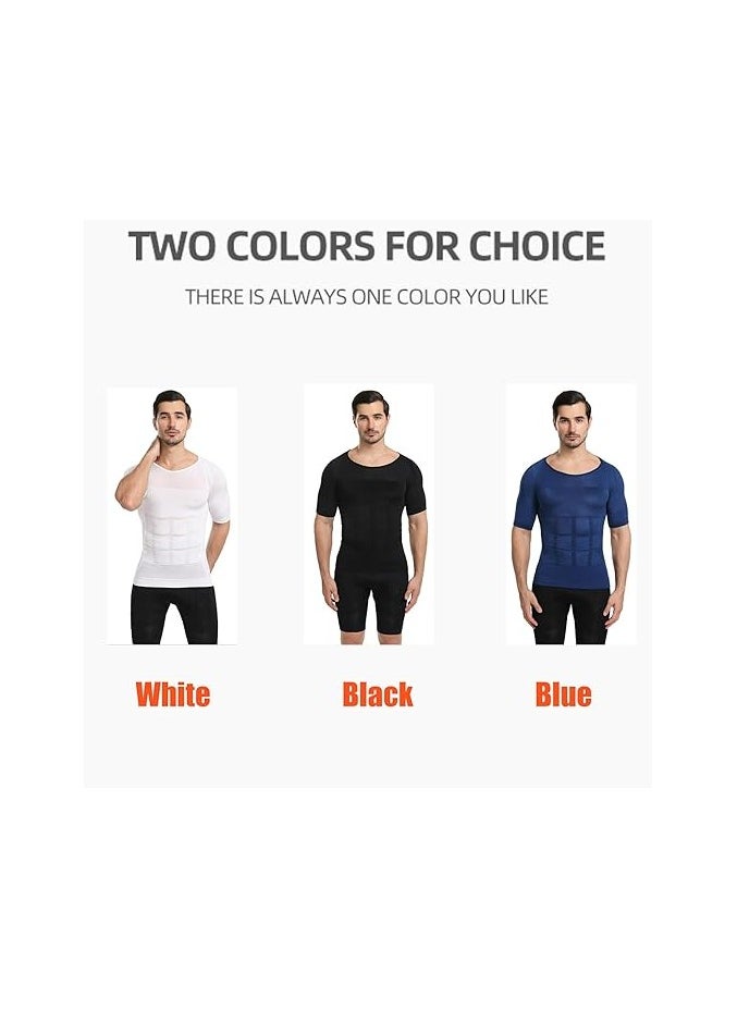 Generic - Ionic Sculpting Undershirt New Mens Shapewear Gynecomastia Compression Shirts - Image 1