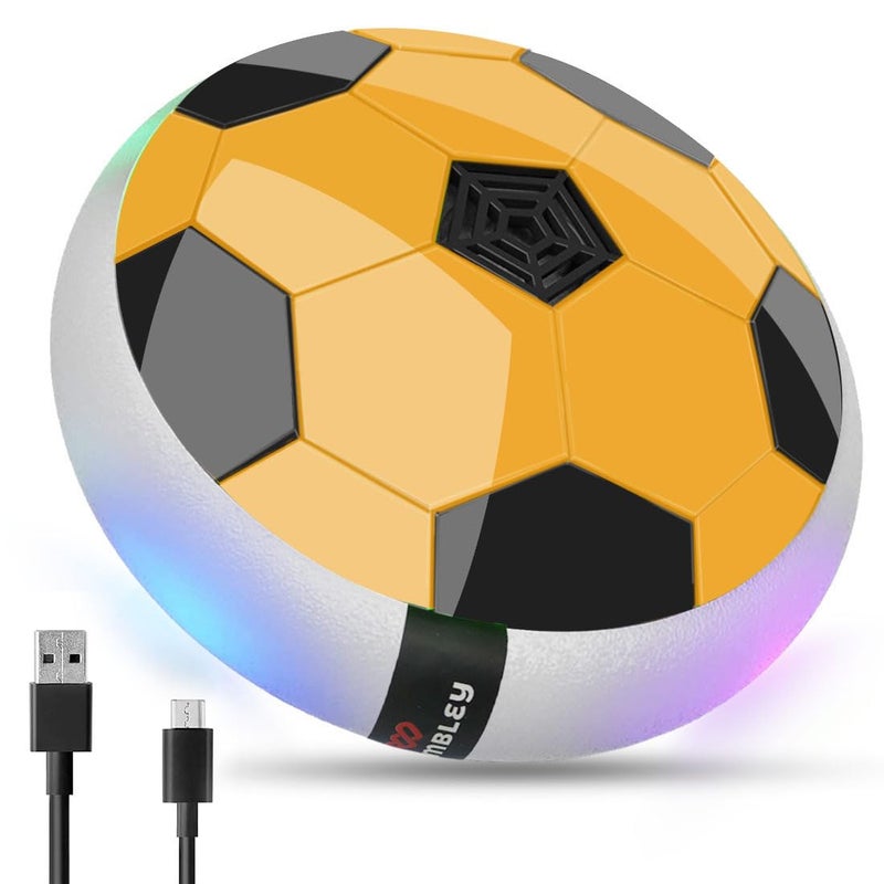 Wembley Hover Football for Kids| Electric Soccer Ball Floating Air| Engaging Indoor Game for Kids | Birthday Gift for Boys| Advanced & Rechargeable Hover Ball Game (Blue) - Image 1