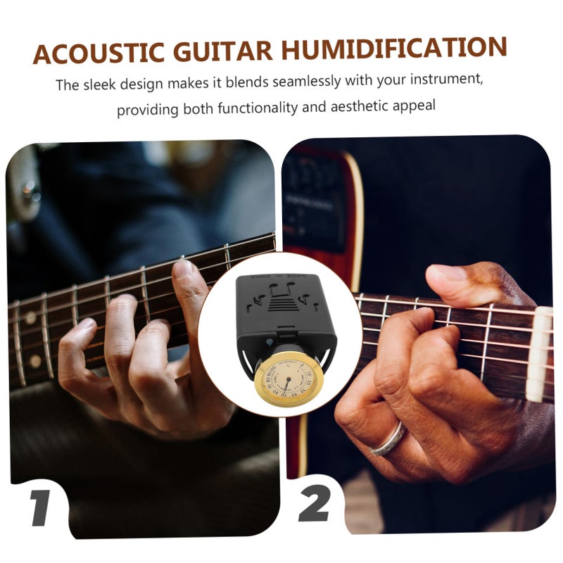 Guitar Humidifier for Acoustic Instruments Prevents Dryness Cracking Easy to Install - Image 4