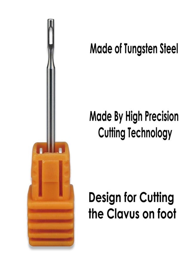 C & I C&I Hollow Cutter Bit, Profession Tungsten Tool for Pedicure (without Tooth) - Image 3