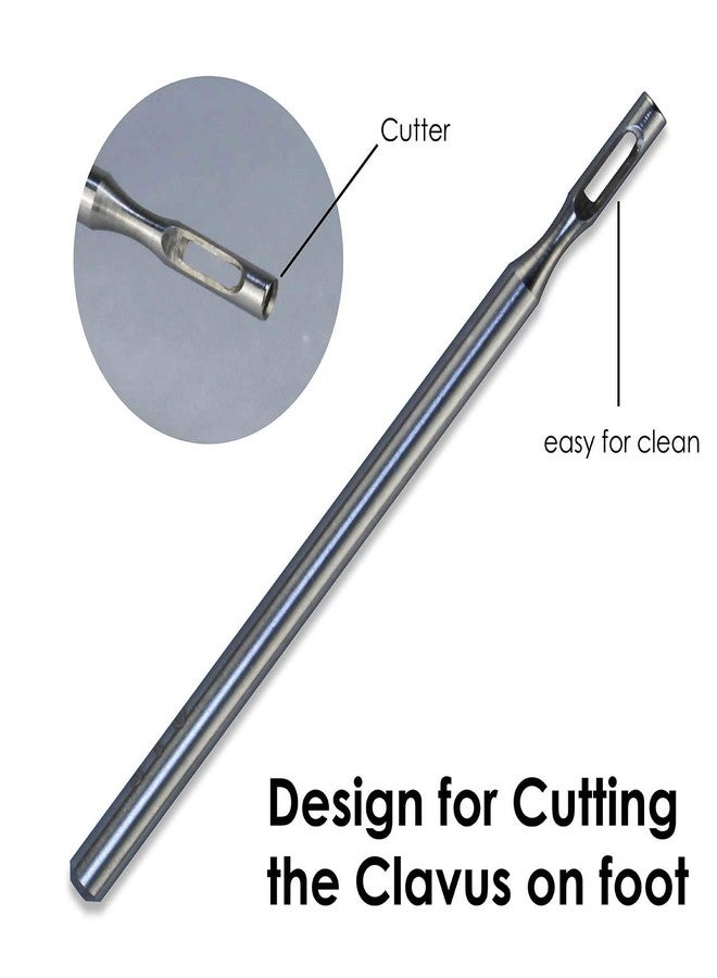 C & I C&I Hollow Cutter Bit, Profession Tungsten Tool for Pedicure (without Tooth) - Image 2