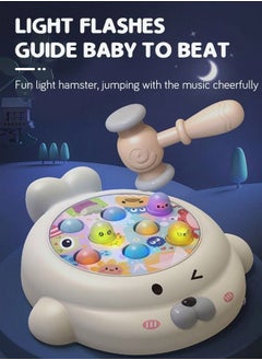 PYEBE Electric Whack-a-mole Pounding Hammering Game Early Development Toy with Light Sound  - Image 4
