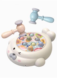 PYEBE Electric Whack-a-mole Pounding Hammering Game Early Development Toy with Light Sound  - Image 1