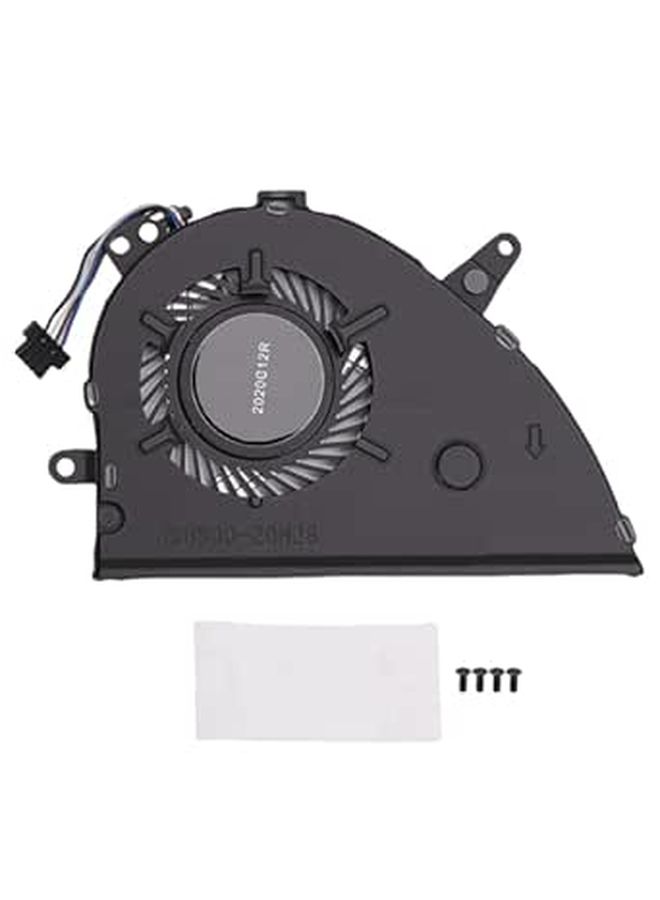 Replacement Laptop CPU Cooling Fan For Pavilion 15 Cs 15 Cw Series Cw1063wm With Copper Heat Sink And Repair Tools Efficient Black - Image 1