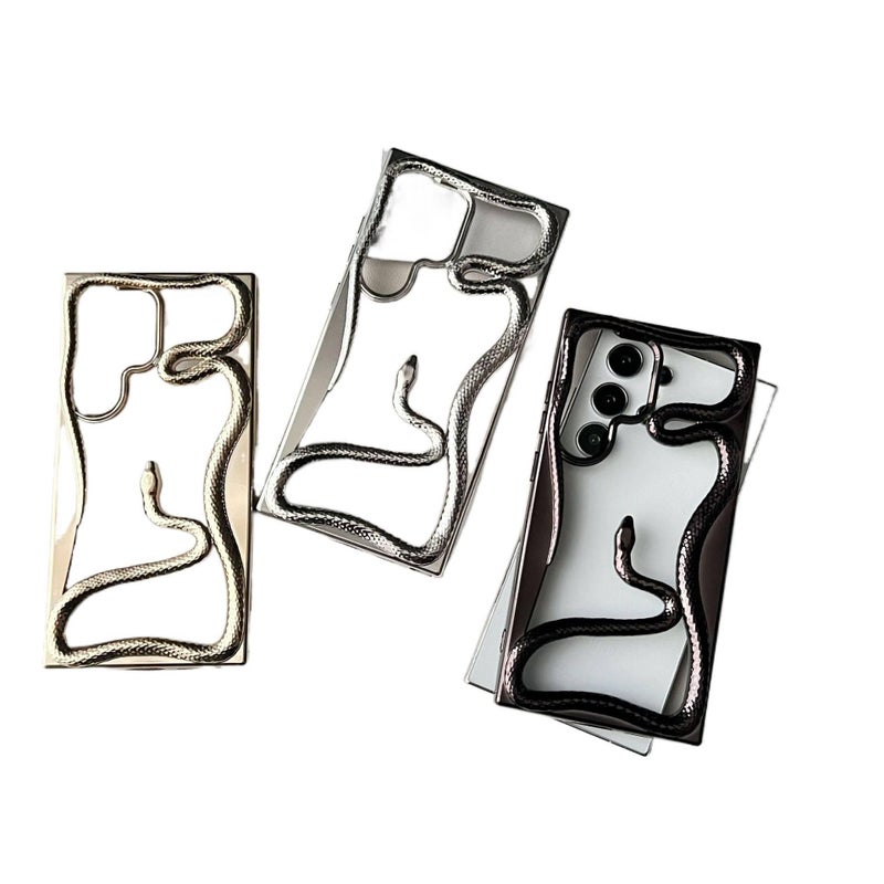 غطاء واقي | Silver | مقاوم للصدمات لـ Samsung Galaxy S23 Ultra | سيليكون | حماية من السقوط - Image 3
