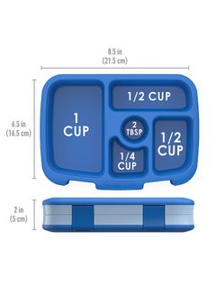 Bentgo Kids Leak Proof, 5 - Compartment Bento - Style Kids Lunch Boxideal Portion Sizes For Ages 3 To 7, Bpa - Free, Dishwasher Safe , Food - Safe Materials, 2 - Year Warranty (Blue)  - Image 5
