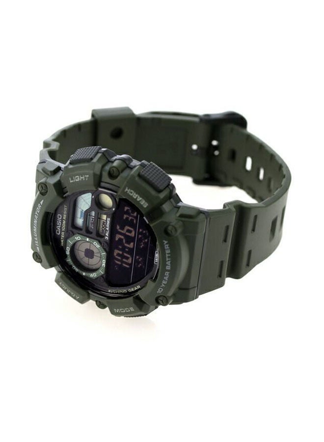 CASIO Resin Digital Wrist Watch WS-1500H-3BVDF - Image 2