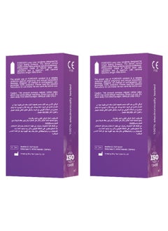 Forever Pack Of 2 Extra Time Premium Natural Latex Condoms  - Image 2