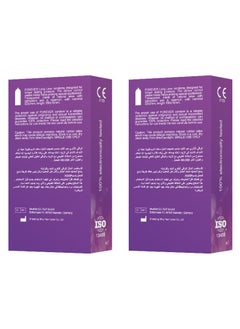 Forever Pack Of 2 Extra Time Premium Natural Latex Condoms  - Image 2