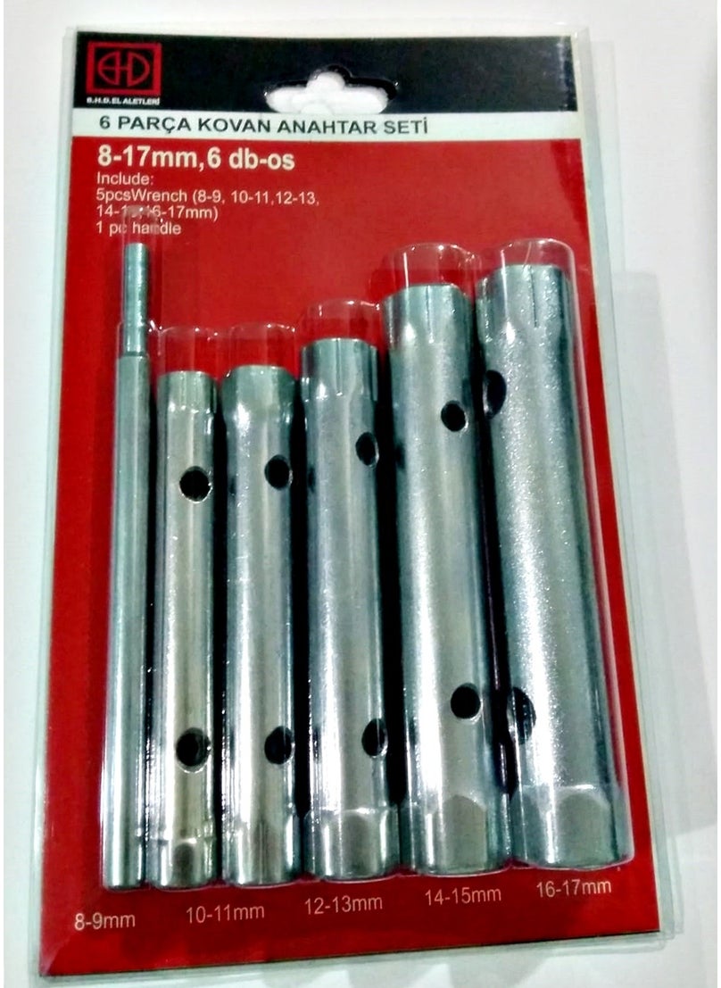 BHD 6-Piece Sleeve Wrench Set-Long Socket Wrench Set  - Image 2