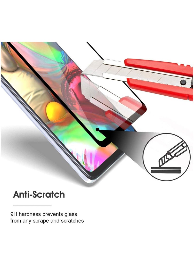 Raxoom Samsung Galaxy A53 5G / A52s / A52 / A51 / S20 FE / M31s Screen Protector Tempered Glass Full Glue Edge-to-Edge Protector - Image 5
