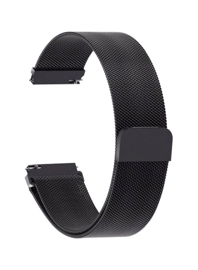 NIBEMINENT Henlein Series Replacement Band For Samsung Galaxy Active/Active 2 40/44 mm Black  - Image 1