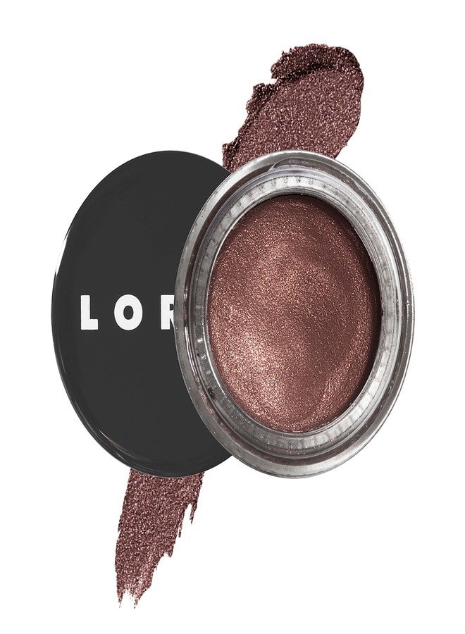 LORAC Lux Diamond Crème Eye Shadow | Metallic Shimmer Eyeshadow Powder | Velvet Brown - Image 1