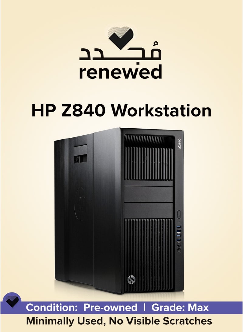 HP Z840 High Tower , Dual Processor Intel Xeon E5-2680 v4 , Ram 32GB DDR4 ECC, 500GB HDD , Nvidia Quadro P620 2GB Black - Image 1