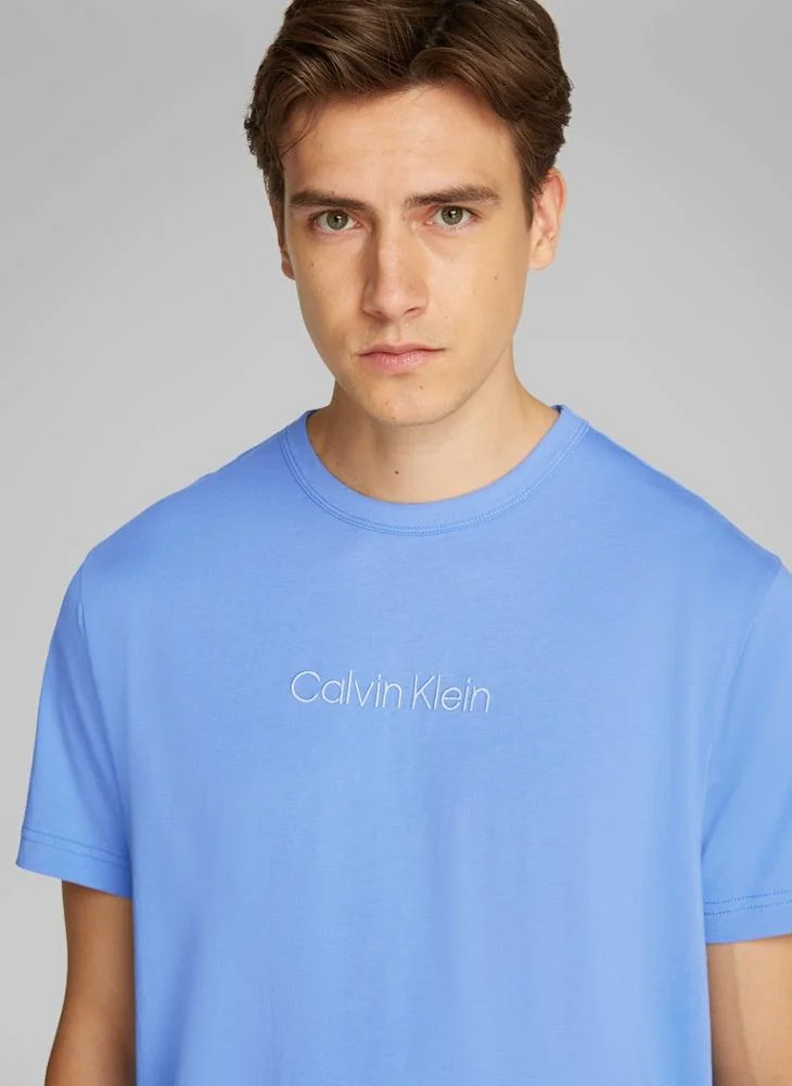 CALVIN KLEIN Cotton T-Shirt Short Sleeve Lounge T-Shirt