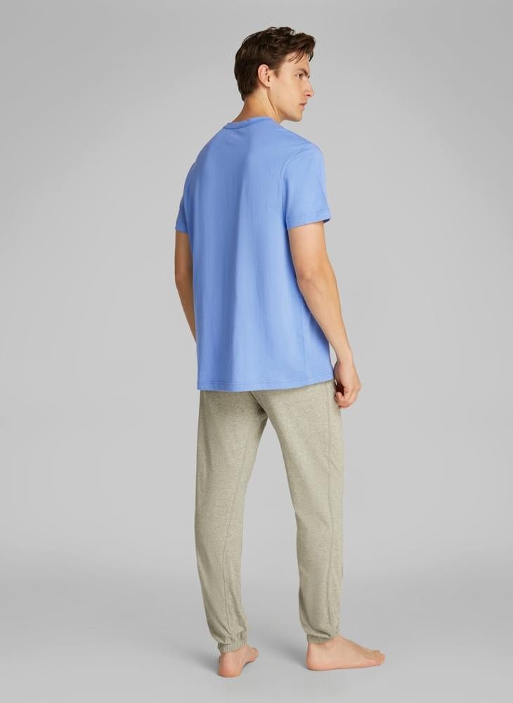 CALVIN KLEIN Cotton T-Shirt Short Sleeve Lounge T-Shirt  - Image 2