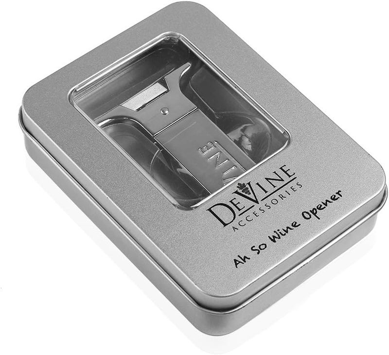 AGOG DeVine- Ah So Wine Opener for Vintage Bottles - Two-Prong Cork Puller & Corker With Sleek Case - Great Gift Idea - Image 5