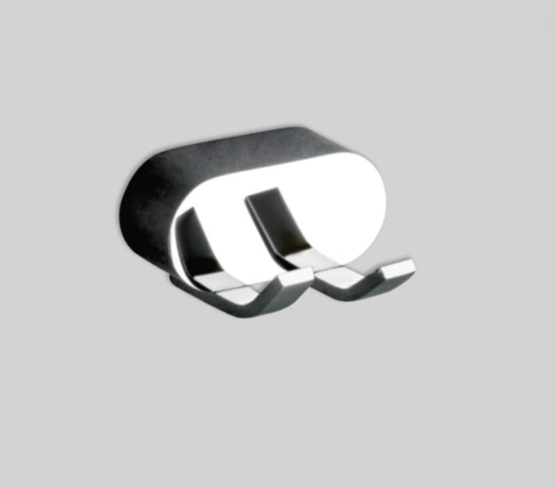 INOCI Cypher Series Chrome Plate Finish 304 Stainless Steel Robe Hook - Image 1