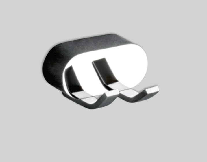 INOCI Cypher Series Chrome Plate Finish 304 Stainless Steel Robe Hook - Image 3