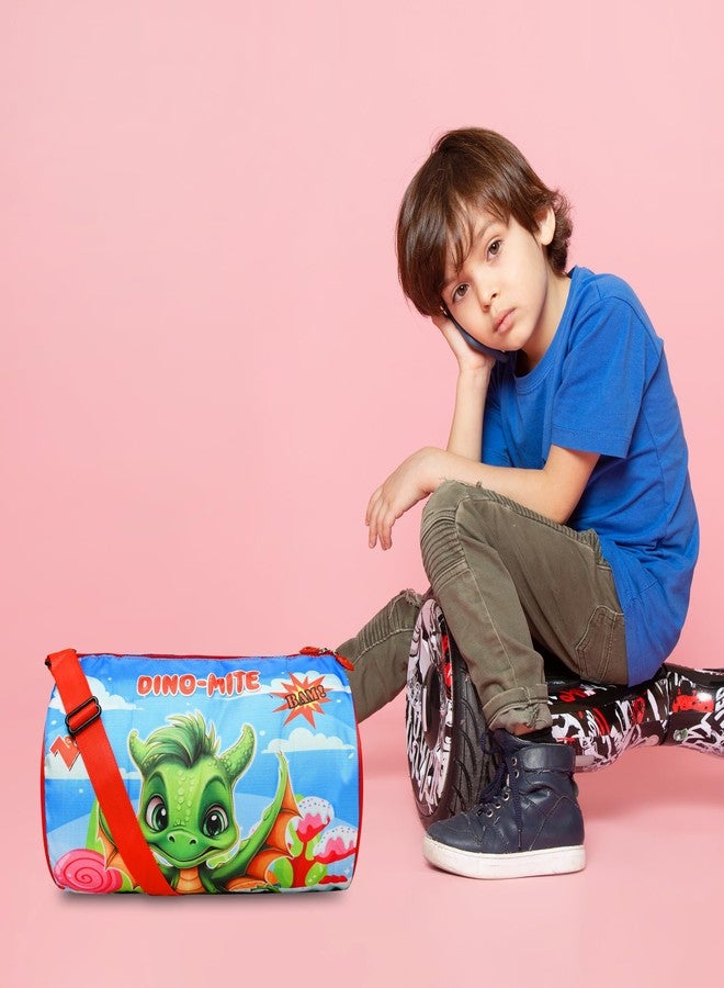 Stylbase Multicolor Polyester Kids Duffle Travel Bag for Travelling Gym, Dance, Swimming, Picnic, Sports, Traveling Bag for Boys & Girls Duffle Bag - Image 5