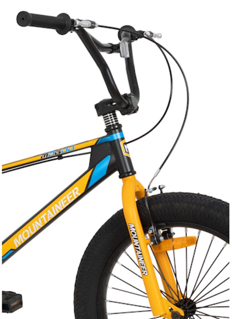 MOGOO Mountaineer Bike, 20 inches, Yellow - Image 3