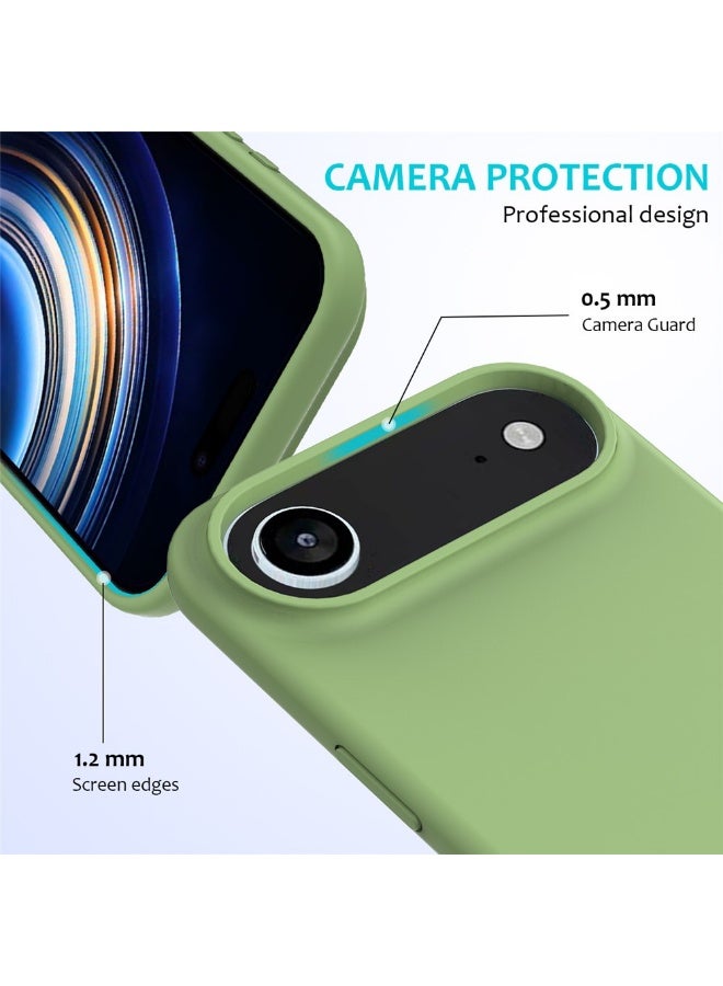 ACLIX iPhone 17 Air Cover Jelly Silicone Slim Cover for iPhone 17 Air with Inside Microfiber Lining Shockproof Protective Phone Case for iPhone 17 Air 6.6 inch - Image 3