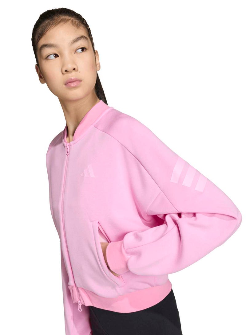 Adidas Future Icons 3 Stripes Full Zip Track Top - Image 5
