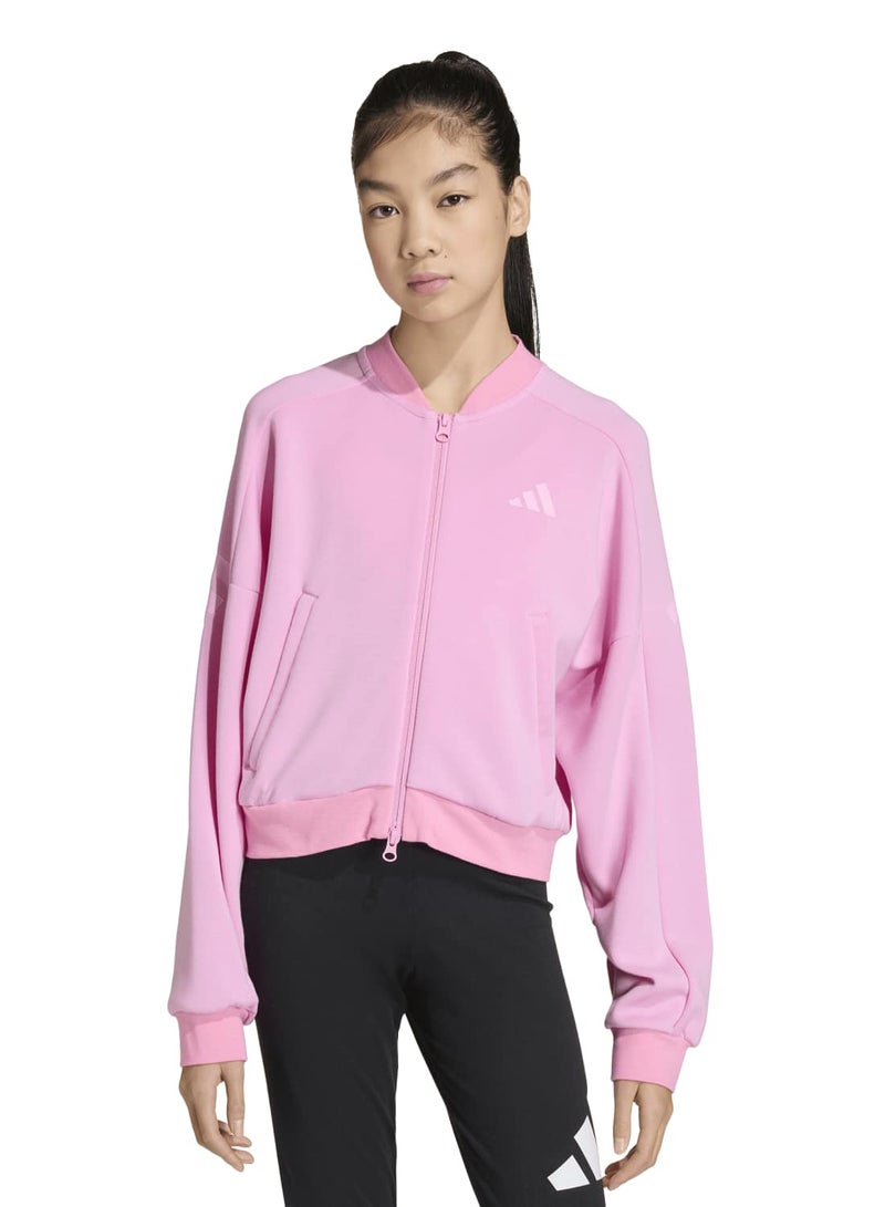 Adidas Future Icons 3 Stripes Full Zip Track Top - Image 1