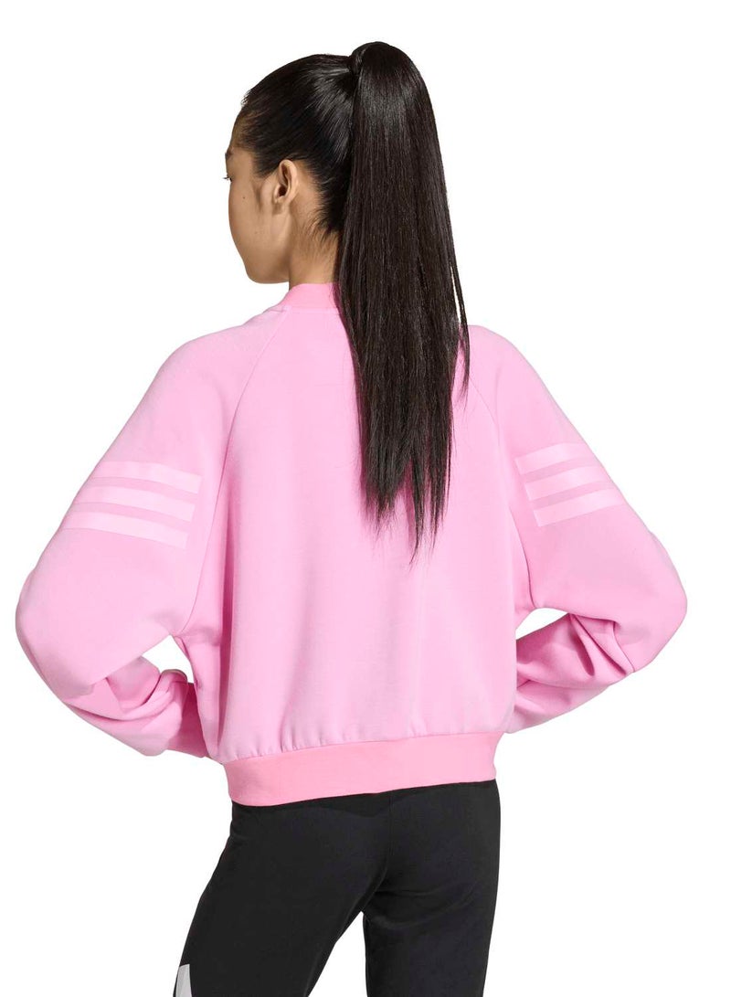 Adidas Future Icons 3 Stripes Full Zip Track Top - Image 2
