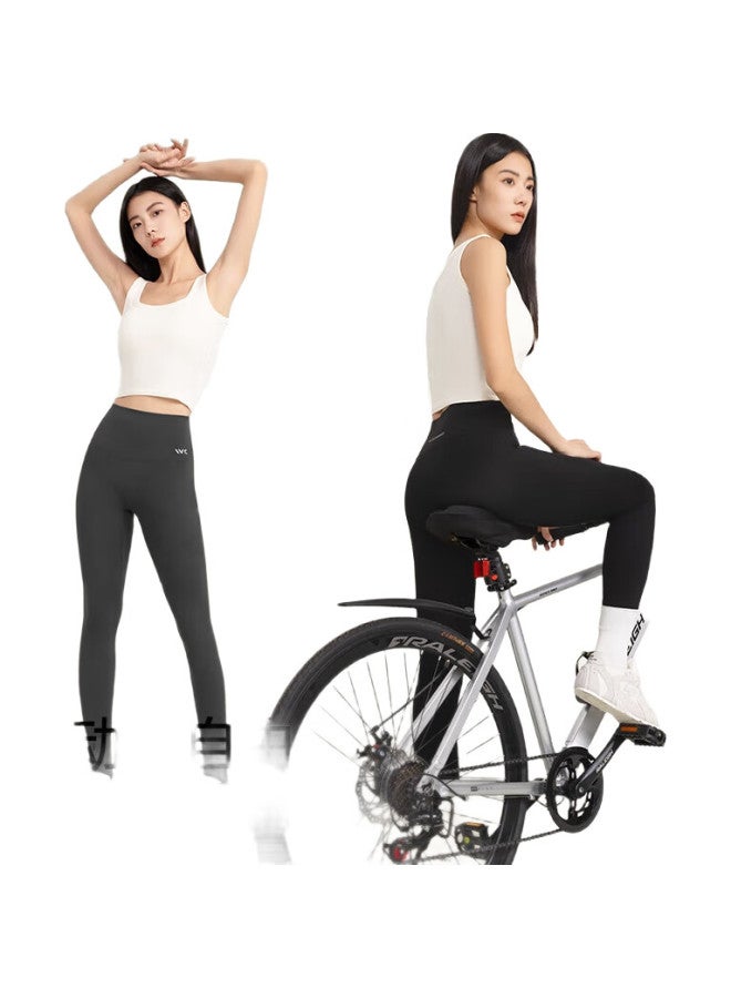 VVC Shark Leggings For Women, Outer Wear, Autumn And Winter, Tummy Control Lifting, Base Layer Pants, Yoga Pants, Antibacterial Lifting Pants, Starry Gray, M - Image 1