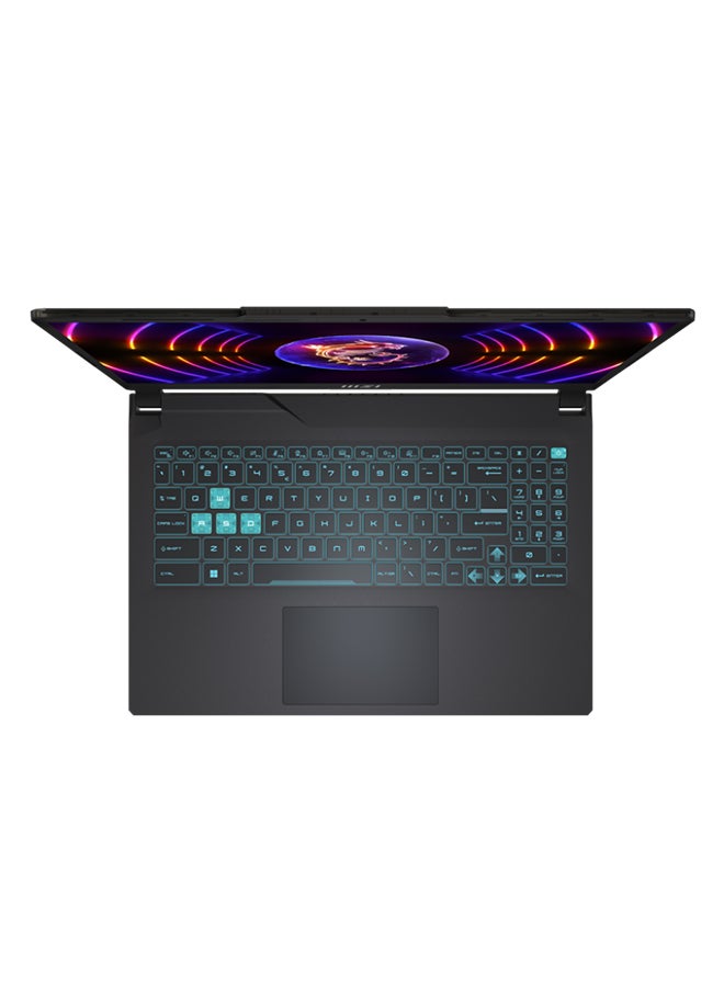MSI Cyborg 15 A12VF With 15.6-Inch FHD Display, Intel Core i7-12650H Processor / 16GB RAM / 512GB SSD / 8GB NVIDIA GeForce RTX 4060 Graphics / Win 11 Home / English/Arabic Translucent Black English/Arabic Translucent Black - Image 4