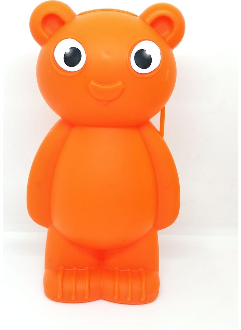 Deniz Sport Piggy Bank with Fun Teddy Bear Figure for Children's Rooms (1 Piece)  - Image 1