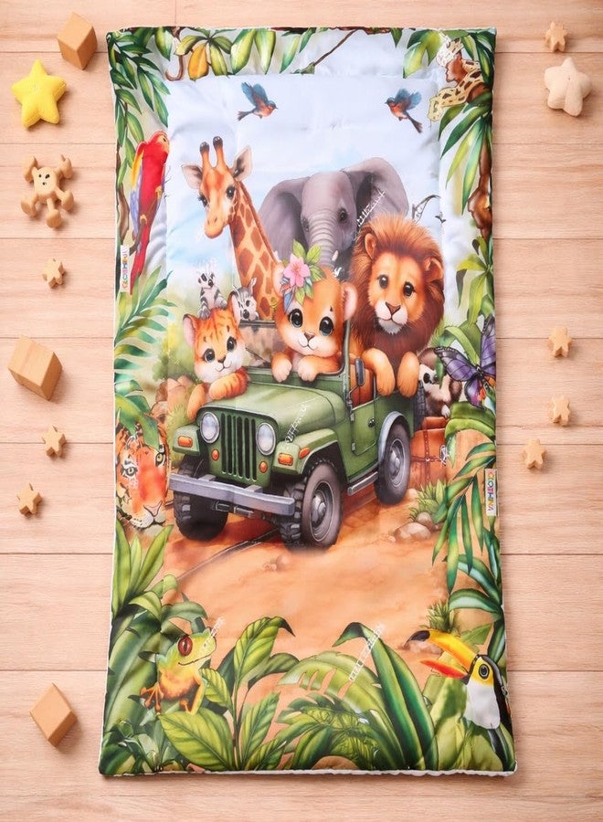 FRIDO Baby Godadi Pack of 3, Soft Cotton, Multicolor Cartoon Print, 20x30 Inch, Newborn Bedding Mat Set (FR_Godadi_11-12-13) - Image 2