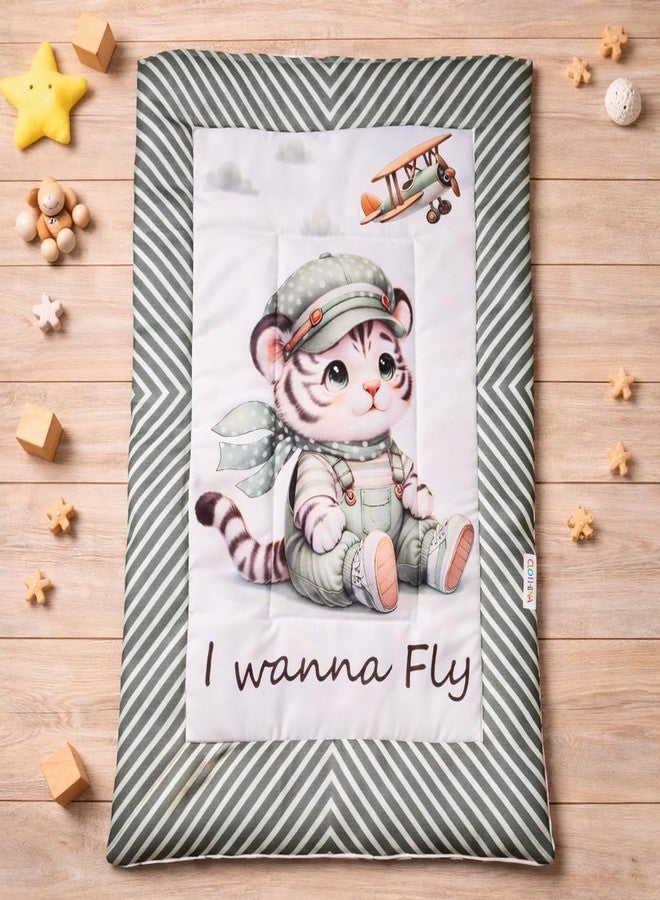 FRIDO Baby Godadi Pack of 3, Soft Cotton, Multicolor Cartoon Print, 20x30 Inch, Newborn Bedding Mat Set (FR_Godadi_11-12-13) - Image 4