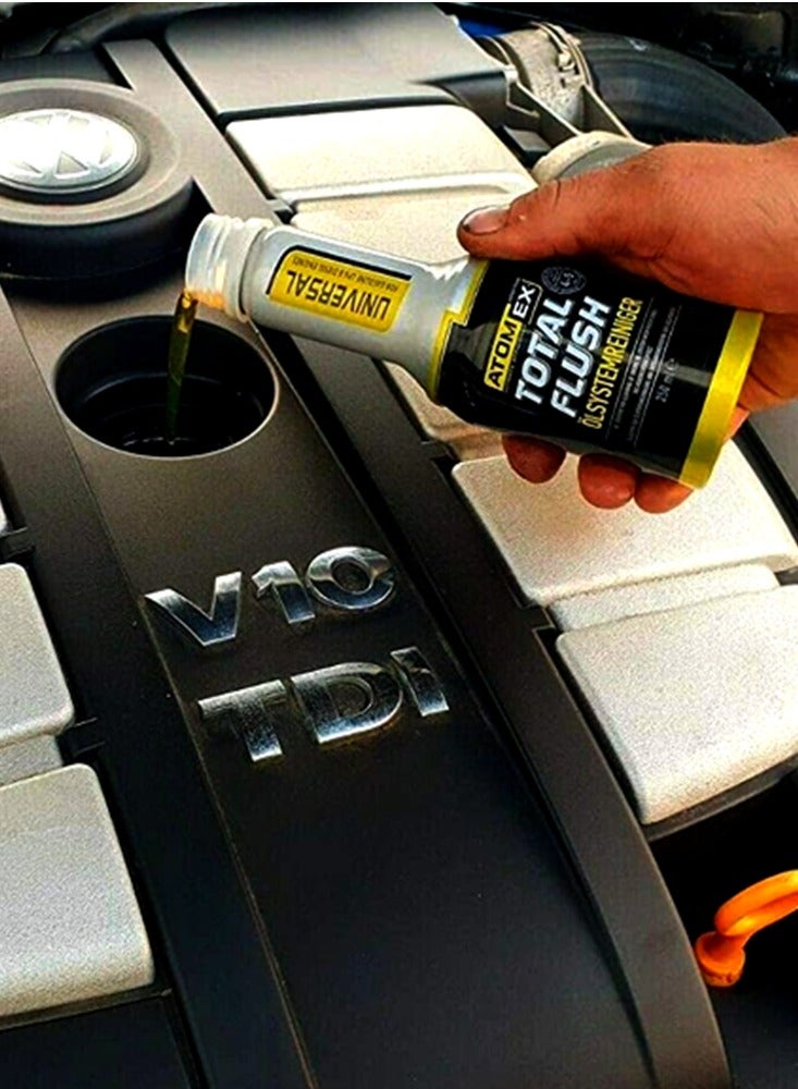 Xado Atomex Total Flush Engine Oil System Cleaner with Ceramic Metal Conditioner Revitilizant  - Image 2