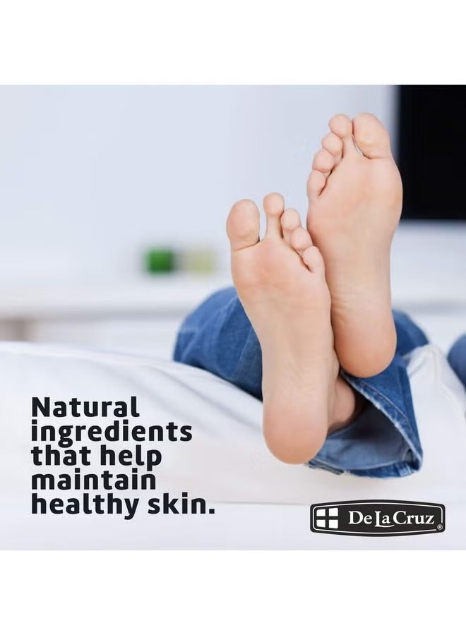دي لا كروز كريم أرنيكا سالفي للقدمين للأقدام الجافة والمتشققة ومرهم مرطب لليدين للأيدي الجافة، ترطيب على مدار 24 ساعة للبشرة الجافة والخشنة - Image 3