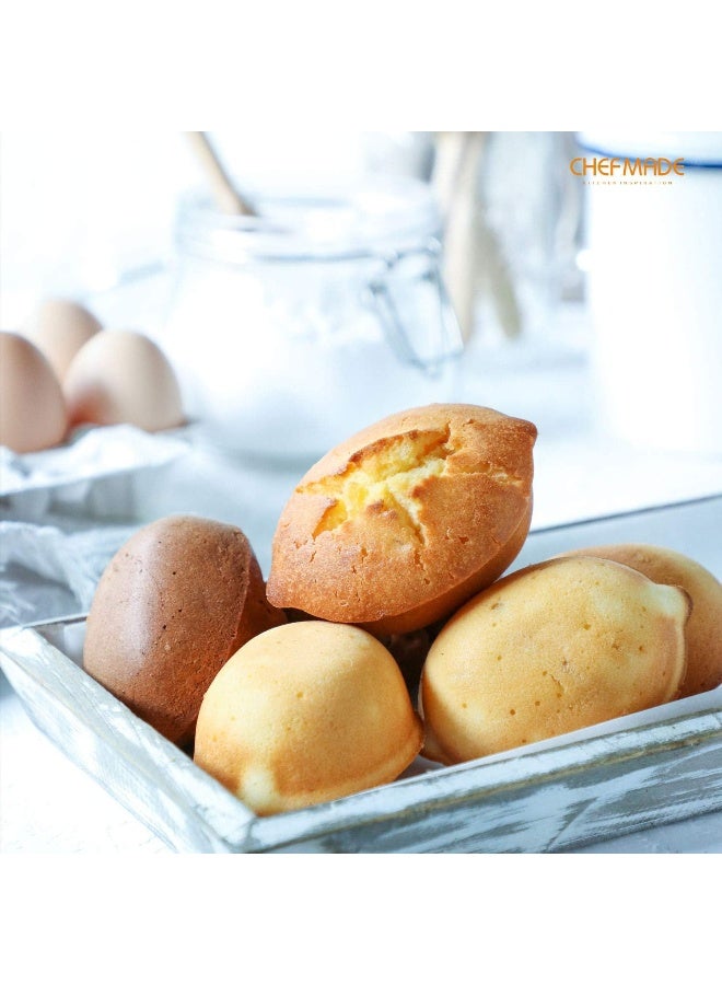 CHEFMADE WK9750 12 Cup Non-Stick Lemon Cake Mould Pan - Image 4