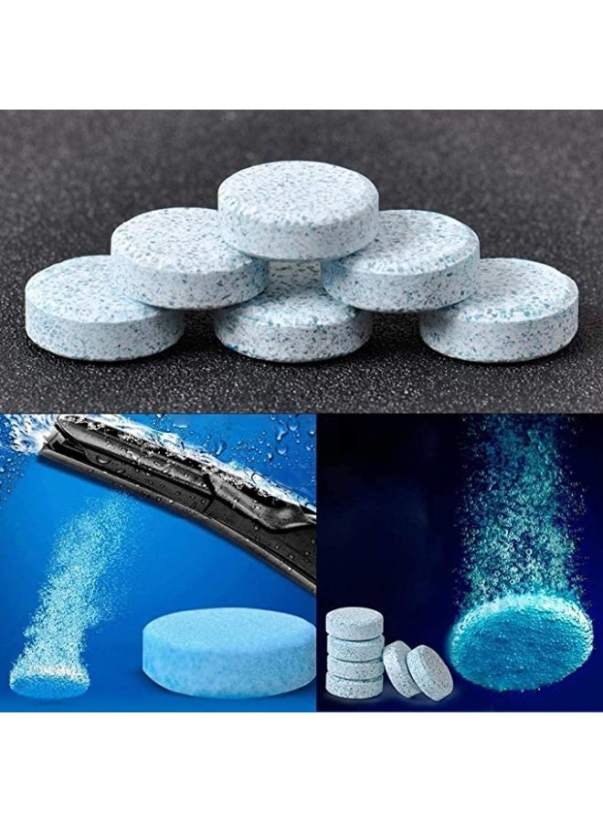 Car Windshield Cleaning Tablets – 5 Pack Solid Washer Tablets Replaces 20L Liquid Cleaner – Powerful Glass Cleaner for Streak-Free, Spotless Windows - Image 2