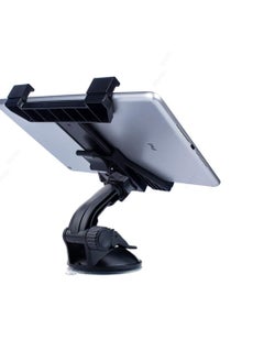 Car Tablet Mount Holder, Dash Tablet Holder for Car Windshield Dashboard Universal 360 Degree Rotation for iPad Mini, Phone Size 7, 8, 9.7, 10.5 inch TPU Suction Cup Viscosity Mount