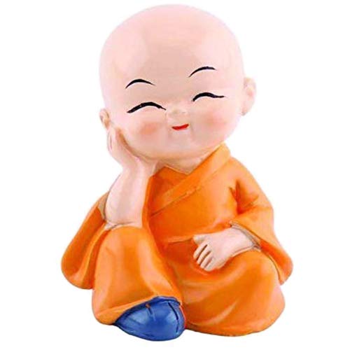 GJ Resin 4 Little Buddha Showpiece for Home, Car and Office - Image 2
