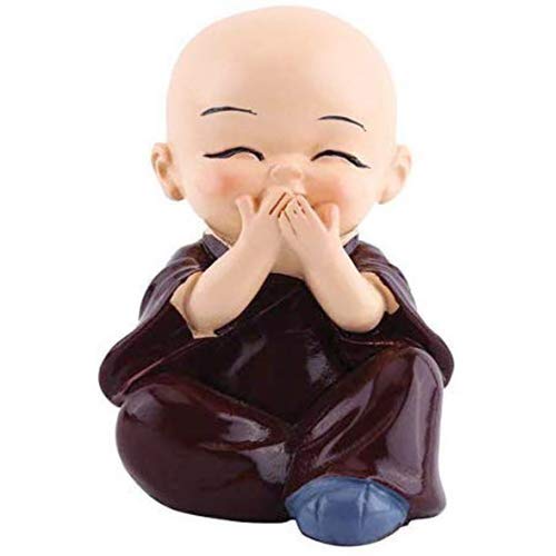 GJ Resin 4 Little Buddha Showpiece for Home, Car and Office - Image 5