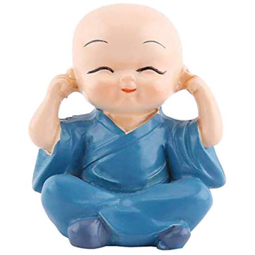 GJ Resin 4 Little Buddha Showpiece for Home, Car and Office - Image 3