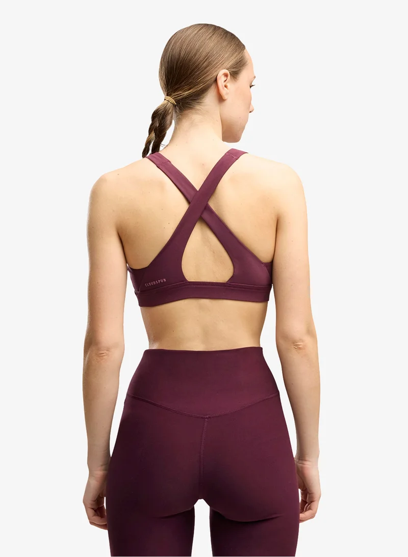 Puma Ruby Noir Cloudspun Mid Support Bra for Women | Best Price UAE