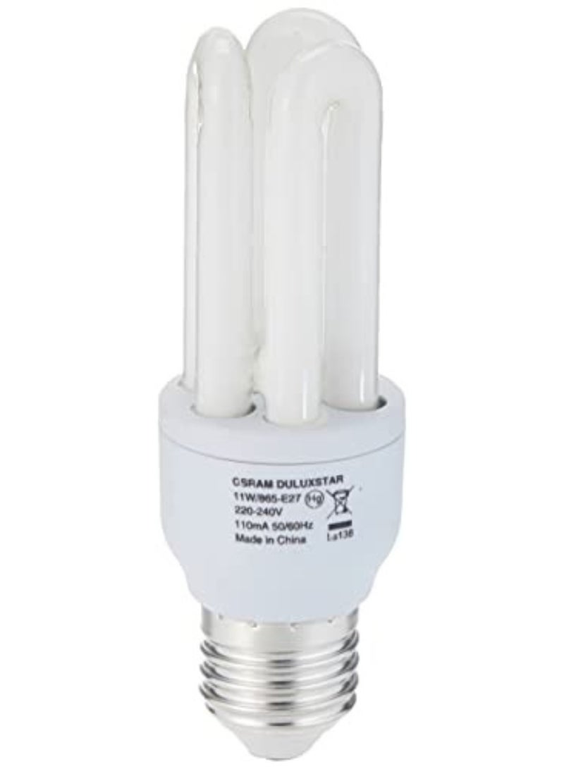 Osram Dulux Star 11W/865 Energy-Saving Lamp, 220-240V E27 Base, Daylight White – Energy-Saving Bulb - Image 3