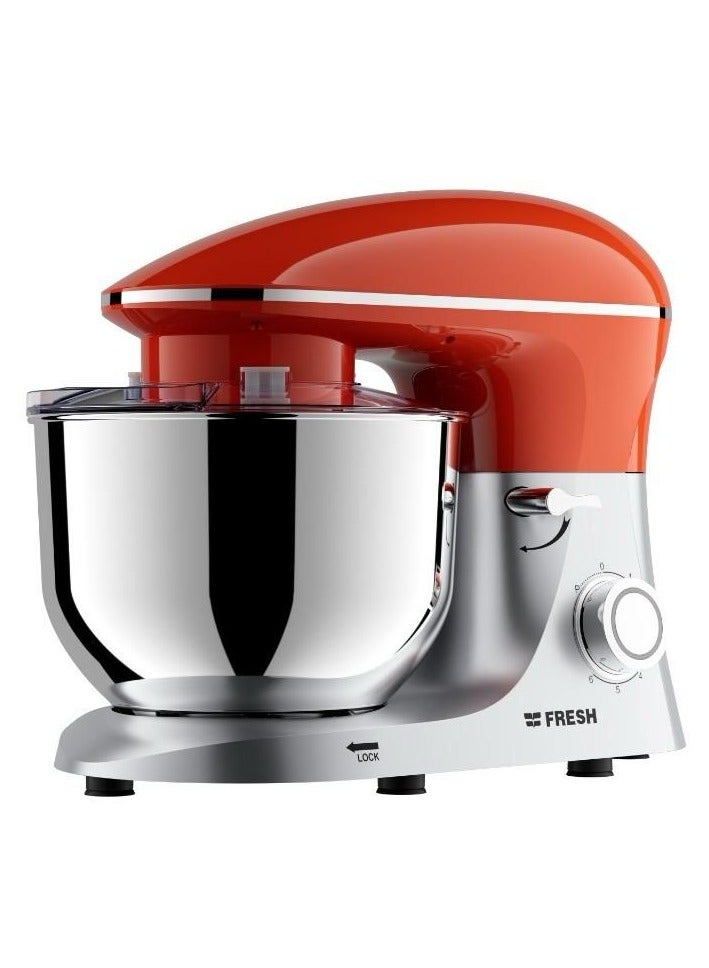 Fresh Stand Mixer Orange 6 L, 1800 Watt - FSM-1800-OG - Image 1