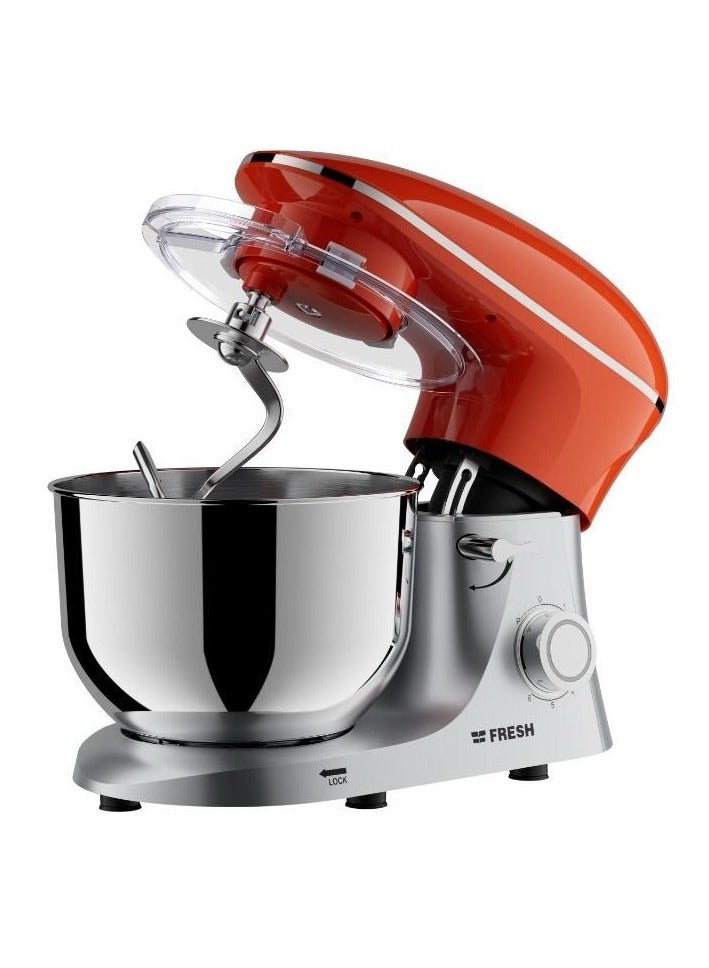 Fresh Stand Mixer Orange 6 L, 1800 Watt - FSM-1800-OG - Image 2