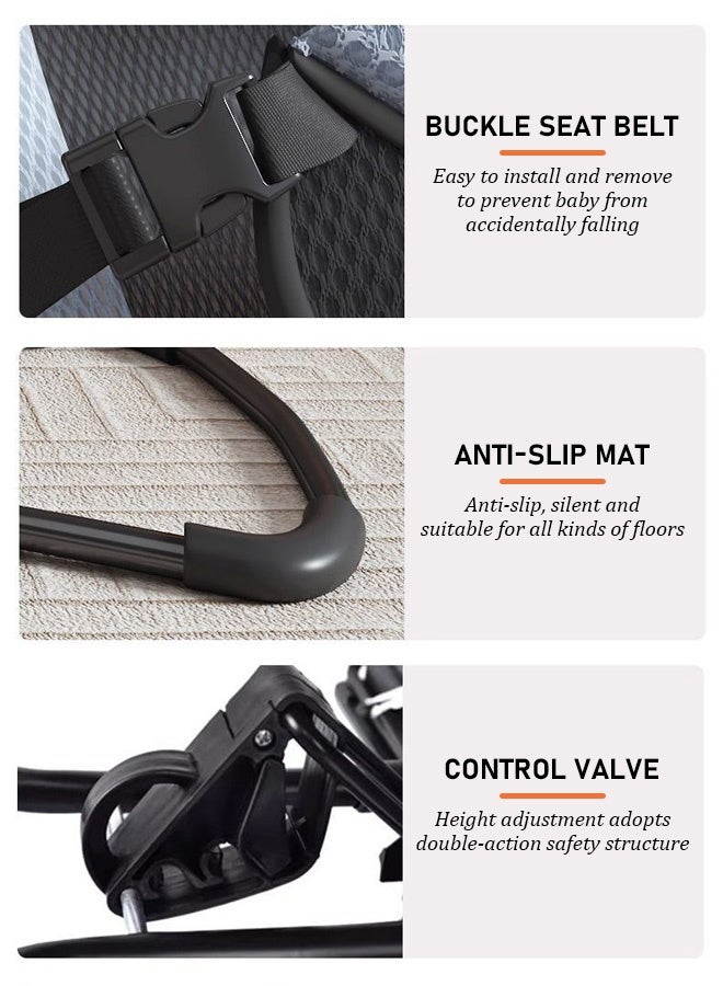 سرير أطفال قابل للطي الأكثر مبيعًا، كرسي هزاز للأطفال، مهد أطفال، أرجوحة أطفال - Image 4