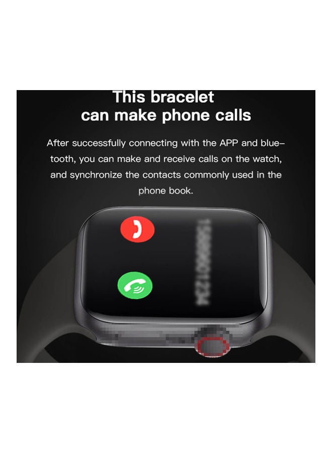 NIBEMINENT Full Touch Smartwatch Black - Image 3