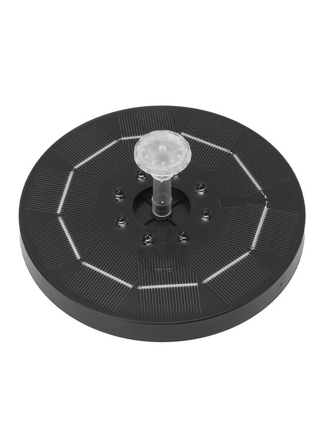Thoraya - Solar Fountain 3W 100cm Lift 50cm Spray Height Solar Powered Bird Bath Fountain with Colorful Lights - Image 1
